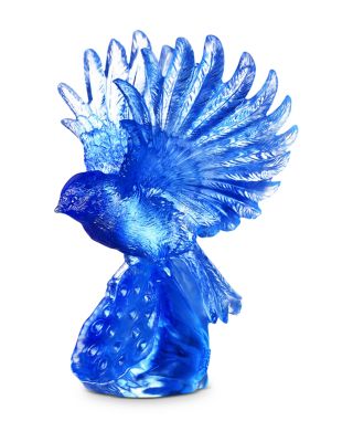 LIULI - Aligned with the Light, I Soar, Blue Bird Figurine