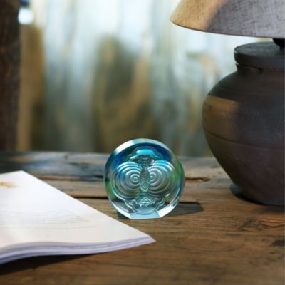 Paperweight Sculpture, May you Always be Happy