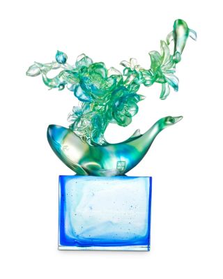 Crystal Flower Whale Journey of Kun