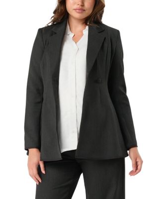 Women's Tailored Maternity Workwear Blazer in Italian Stretch Suiting Fabric 