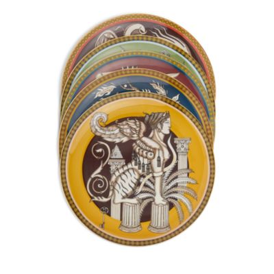 Sphynx Saffron Decorative Plate