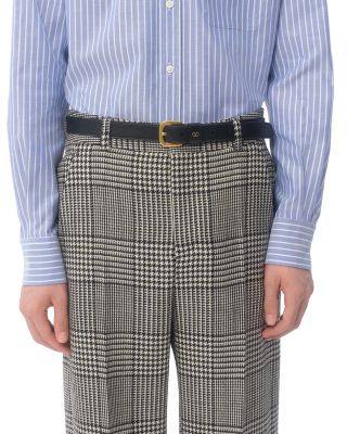 Men&#39;s VLogo Leather Belt