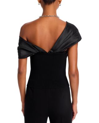 Celiana Knit Combo Top