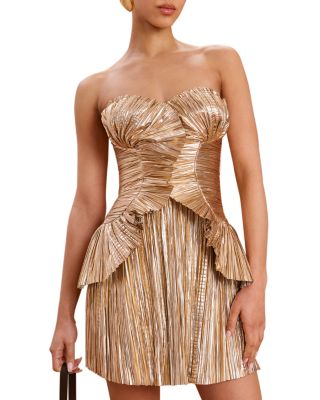 Charlique Ruffle Mini Dress