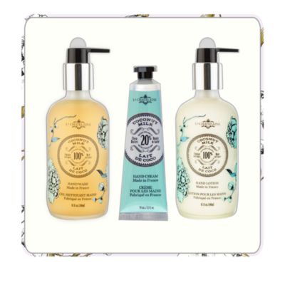 La Chatelaine - 3 Piece Luxury Coconut Milk Hand Care Gift Set