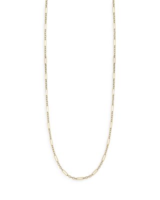 Bloomingdale's Fine Collection - 14K Yellow Gold Figaro Chain Necklace, 16"