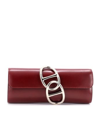 Pre-Owned Hermes Egee Clutch Tadelakt