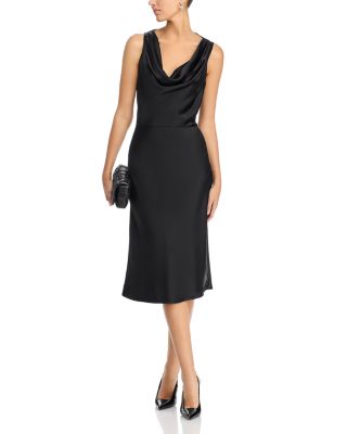 Dawida Cowl Neck Midi Slip Dress