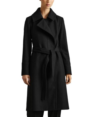 REISS - Rae Mid Length Belted Coat