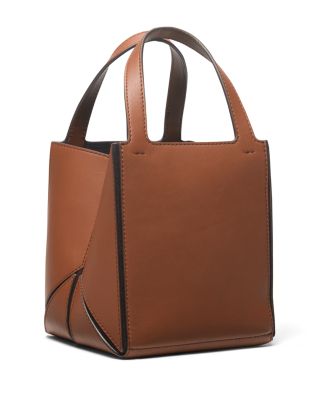 Small Leather Tote Bag