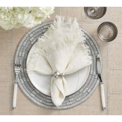 Faux-Pearl Napkin Ring