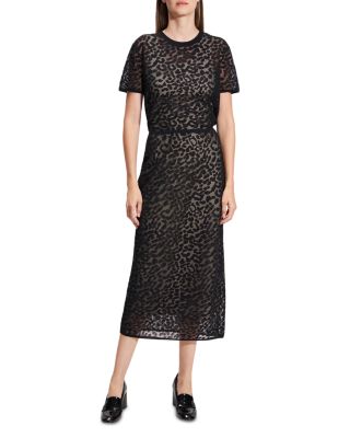 Theory Bleecker Lace Midi Skirt | Bloomingdale's