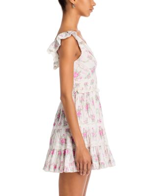 Presline Lace Trim Dress