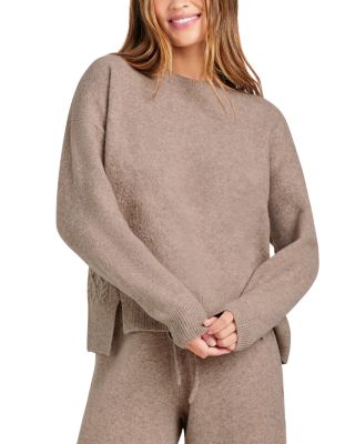 Splendid Stassi Cable Crewneck Sweater