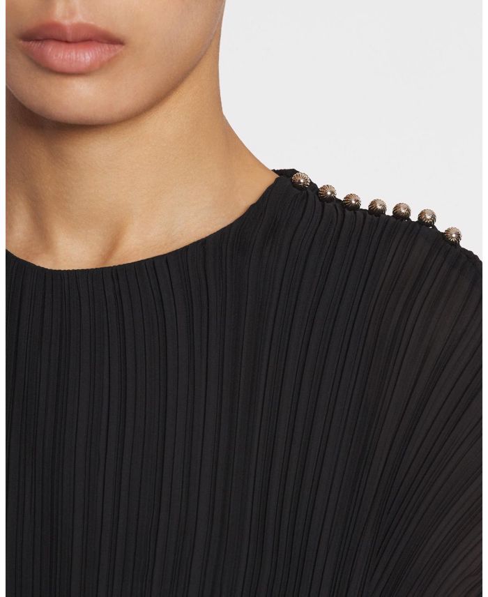 Asymmetrical Pleated Dress