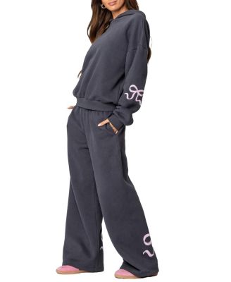 Bonney Bow Detail Hoodie