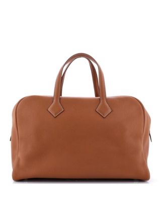 Pre-Owned HERMÈS - 43 Victoria II Travel Handbag Clemence