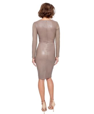 Mrs Smith Stretch Leather Dress