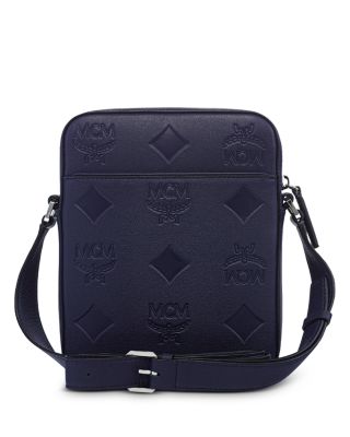 Klassik Mini Maxi Monogram Embossed Leather Crossbody Bag