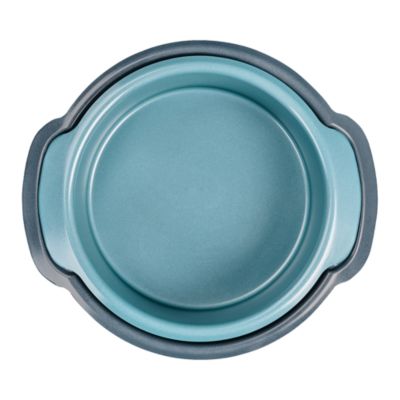 Nest Bake Non-Stick Round Cake Pan with Easy Pull Handles, Set of 2 