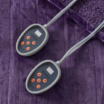 Heated Microlight to Berber Blanket, Queen