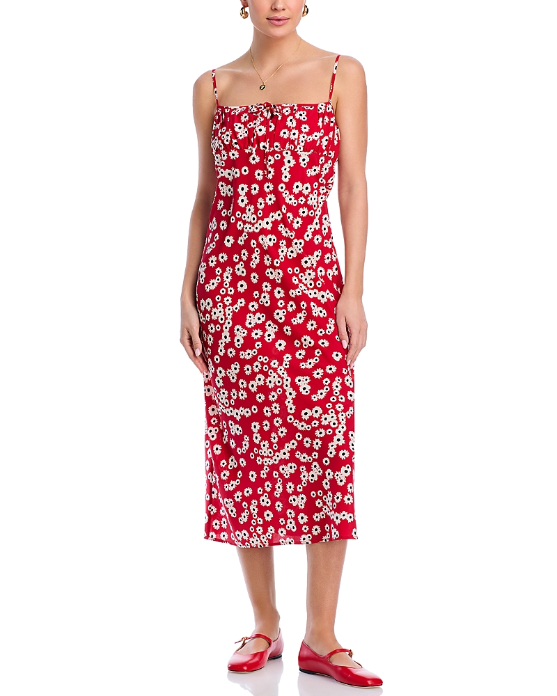 CIAO LUCIA LEO PEONY MIDI DRESS