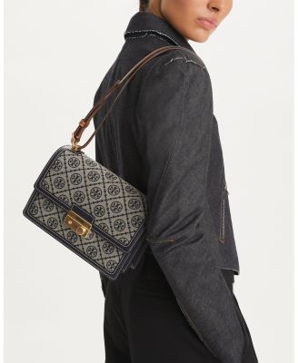 T Monogram Shoulder Bag