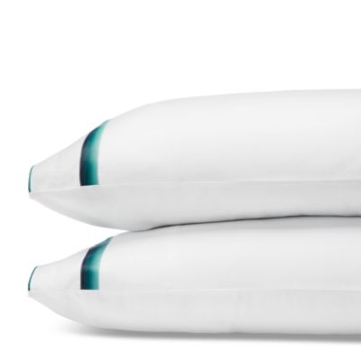 Amalia Home Collection - Lagos Gradient Egyptian Cotton Sateen Pillowcase, King, Set of 2