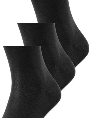 Tiago Cotton Blend Solid Crew Socks, Pack of 3