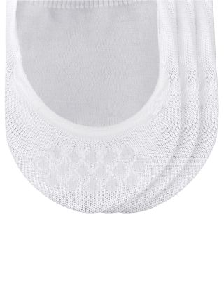 Step Cotton Blend Solid High Cut No Show Socks, Pack of 3