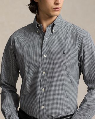 Cotton Poplin Classic Fit Button Down Shirt