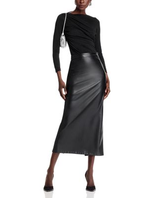 Draped Long Sleeve Top