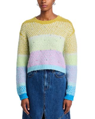 Caspar Rhinestone Sweater