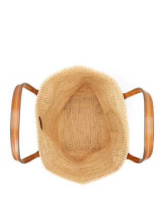 Big Pony Large Raffia Tote Bag