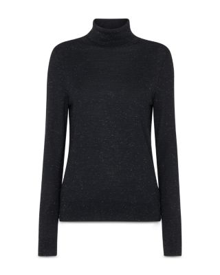 Annie Sparkle Roll Neck Top