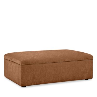 Large Rectangle Storage Ottoman