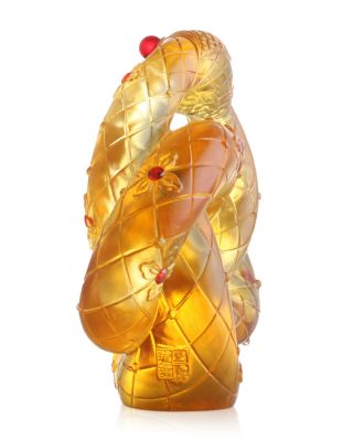 Shifting Winds of Fate Crystal 2025 Snake Figure