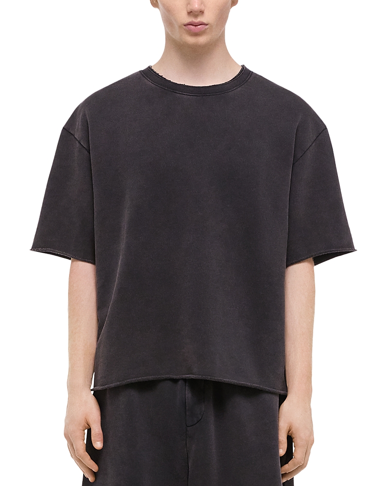 Helmut Lang Garment Dyed Upstate Raw Edge Tee