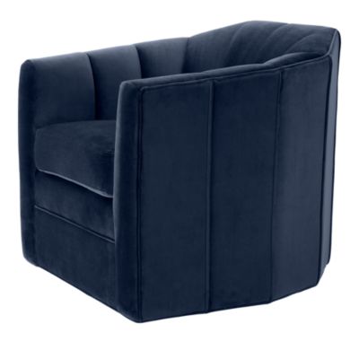 Delancey Fabric Swivel Chair