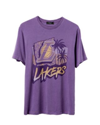  Unisex NBA Los Angeles Lakers Surf Competiton Vintage Tee