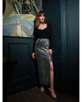 Bella Sequin Maxi Skirt