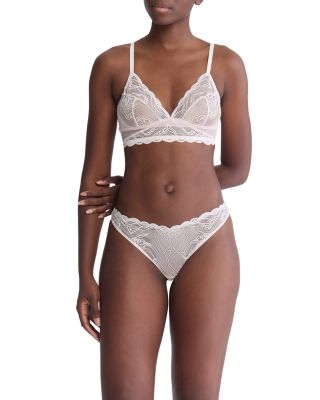 Calvin Klein - Instinct Triangle Bra & Lace Bikini