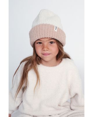 Unisex 2 Tone Ribbed Beanie - Baby