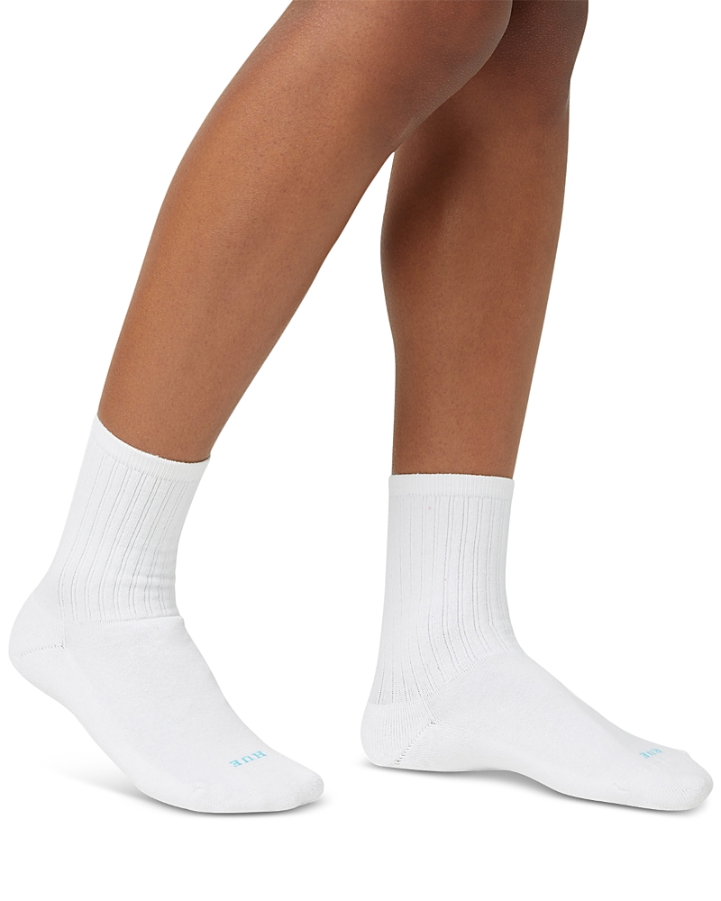 Hue Air Cushion Sport Crew Socks, Set of 3