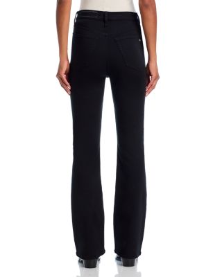 Flexi Peyton High Rise Bootcut Jeans in Black