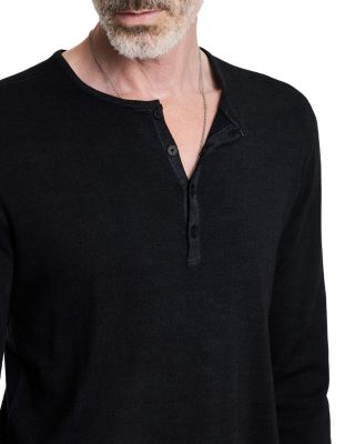 Eren Regular Fit Wool Blend Henley Tee  