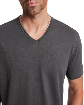 Miles Slub V Neck Tee  