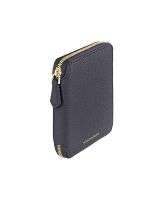 Small Leather Zip Around Wallet