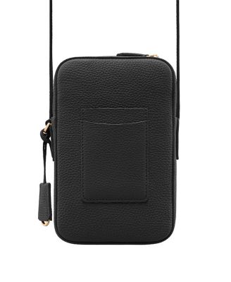 Leather Zip Phone Pouch