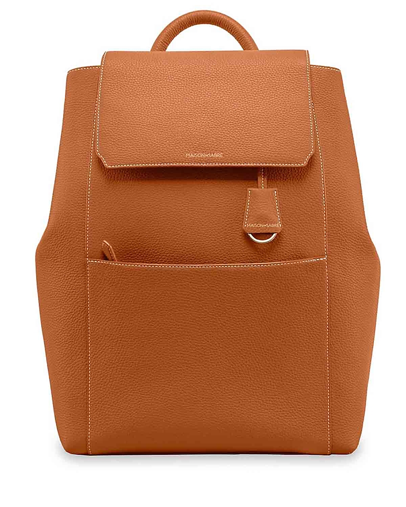 Maison de SABRE Large Leather Soft Backpack